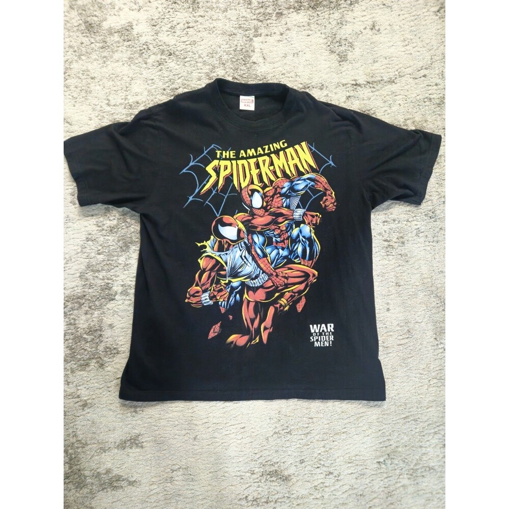 Marvel Spider-Man - AOP all over print New Size 2xl Comic T-Shirt